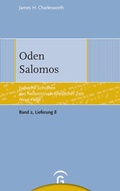 Cover: J&uuml;dische Schriften aus hellenistisch-r&ouml;mischer Zeit - Neue Folge... / Oden Salomos - G&uuml;tersloher Verlagshaus