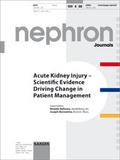 Cover: Acute Kidney Injury - Scientific Evidence Driving Change in Patient Management - S. Karger