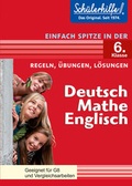 Cover: Deutsch, Mathe, Englisch in der 6. Klasse - Ullmann Medien
