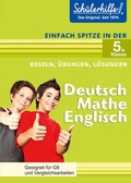 Cover: Deutsch, Mathe, Englisch in der 5. Klasse - Ullmann Medien