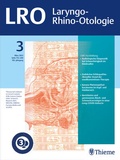 Cover: Laryngo-Rhino-Otologie - Thieme