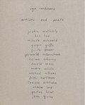Cover: Ugo Rondinone: Artists and Poets - Revolver Publishing