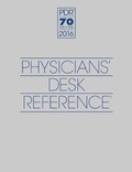 Cover: 2016 Physicians' Desk Reference, 70th Edition - Physician's Desk Reference (PDR)