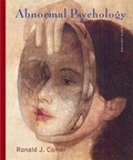 Cover: Abnormal Psychology - Worth Publishers Inc.,U.S.
