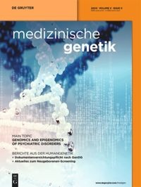 Abbildung von: medizinische genetik - De Gruyter