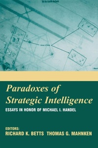 Enlarge image Cover: Paradoxes of Strategic Intelligence - Routledge