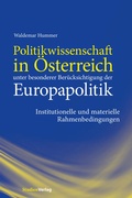 Cover: Politikwissenschaft in &Ouml;sterreich unter besonderer Ber&uuml;cksichtigung der Europapolitik - Studien Verlag