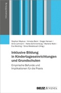 Cover: Inklusive Bildung in Kindertageseinrichtungen und Grundschulen - Beltz eBook