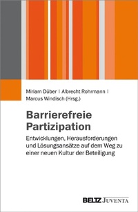 Abbildung von: Barrierefreie Partizipation - Juventa Verlag GmbH