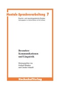Cover: Besondere Kommunikation und Linguistik - Verlag G&uuml;nter Mainz
