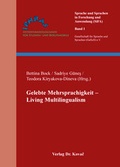 Cover: Gelebte Mehrsprachigkeit - Living Multilingualism - Kovac, Dr. Verlag