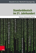 Cover: Standarddeutsch im 21. Jahrhundert - V&R unipress