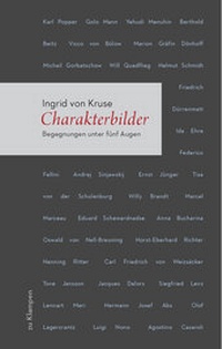 Abbildung von: Charakterbilder - zu Klampen Verlag