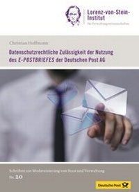 Abbildung von: Datenschutzrechtliche Zulässigkeit der Nutzung des E-POSTBRIEFES der Deutschen Post AG - Universität Kiel Lorenz-von-Stein-Inst.