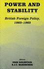 Cover: Power and Stability - Routledge
