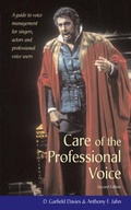 Cover: Care of the Professional Voice - Methuen Drama