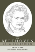 Cover: The Beethoven Song Companion - Manchester University Press