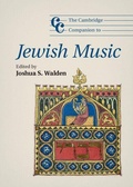 Cover: The Cambridge Companion to Jewish Music - Cambridge University Press