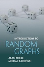 Cover: Introduction to Random Graphs - Cambridge University Press