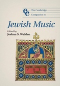 Cover: The Cambridge Companion to Jewish Music - Cambridge University Press