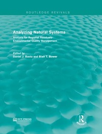 Enlarge image Cover: Analyzing Natural Systems - Routledge