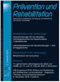 Abbildung von: Prävention und Rehabilitation - Dustri-Verlag