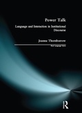 Cover: Power Talk - Routledge