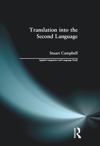 Enlarge image Cover: Translation into the Second Language - Routledge