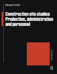 Enlarge image Cover: Construction Site Studies - Routledge