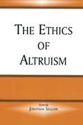 Cover: The Ethics of Altruism - Routledge
