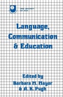 Cover: Language, Communication and Education - Routledge