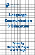 Cover: Language, Communication and Education - Routledge