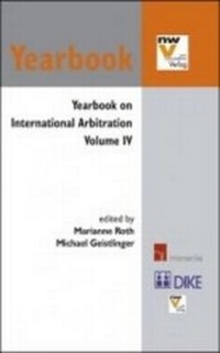Abbildung von: Yearbook on International Arbitration: Volume IV - Intersentia Ltd