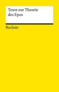 Enlarge image Cover: Texte zur Theorie des Epos - Reclam