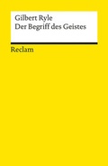 Cover: Der Begriff des Geistes - Reclam