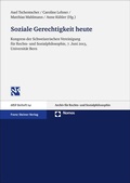 Cover: Soziale Gerechtigkeit heute - Franz Steiner Verlag