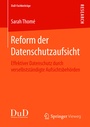 Cover: Reform der Datenschutzaufsicht - Springer Vieweg