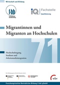 Cover: Migrantinnen und Migranten an Hochschulen - wbv Media