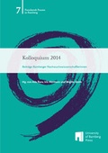 Cover: Kolloquium 2014 - University of Bamberg Press