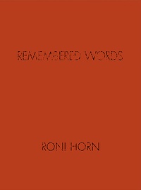 Abbildung von: Remembered Words - Steidl