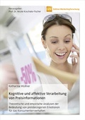 Cover: Kognitive und affektive Verarbeitung von Preisinformationen - N&uuml;rnberg Institut f&uuml;r Marktentscheidungen e.V.