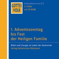 Enlarge image Cover: Gottes Volk LJ C1/2016 CD-ROM - Katholisches Bibelwerk