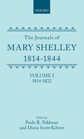Cover: The Journals of Mary Shelley, 1814-1844 - Clarendon Press