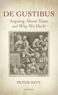 Cover: De Gustibus - Oxford University Press