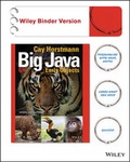 Cover: Big Java - Wiley