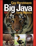 Cover: Big Java - Wiley