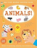 Cover: My First Sticker Activity Book - Animals! - Really Decent Books
