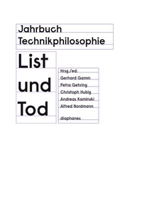 Abbildung von: Jahrbuch Technikphilosophie 2016 - Diaphanes