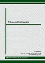 Cover: Tribology Engineering - Trans Tech Publications Ltd