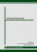 Cover: Tribology Engineering - Trans Tech Publications Ltd